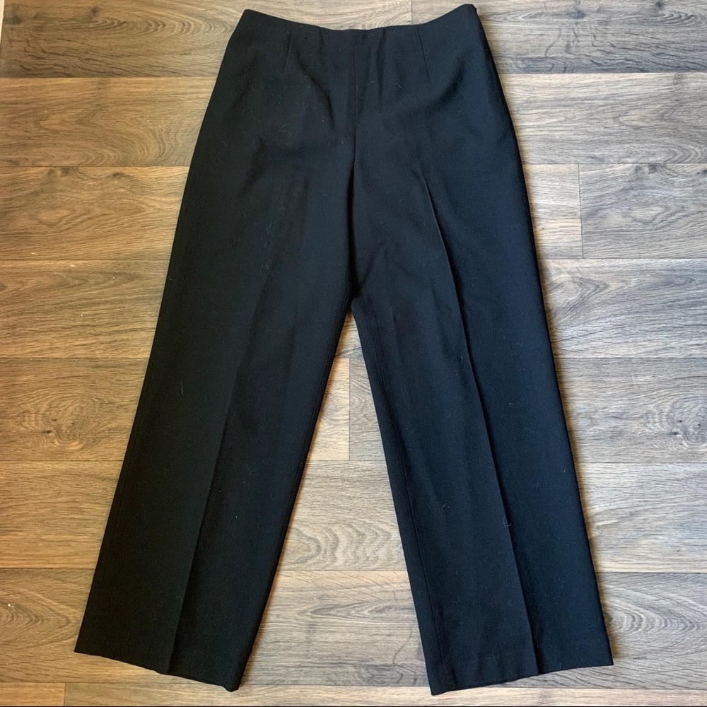Talbots Size 14 Formal Black Pants